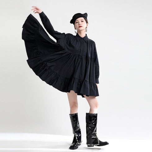 ミディ丈プリーツおしゃれワンピース /レディース モレビー|モード系ファッションブランド