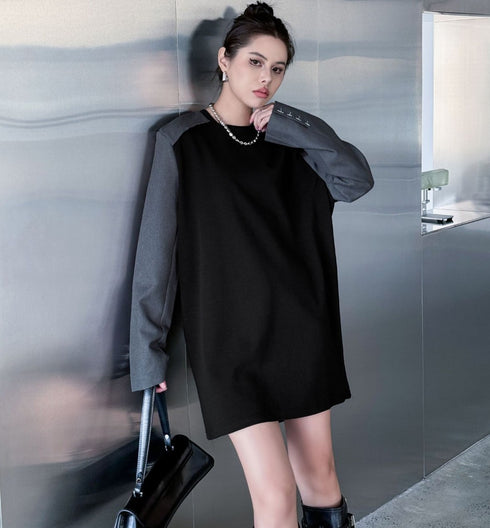 モノトーンスーツライクトレーナー・スウェット /レディース モレビー|モード系ファッションブランド