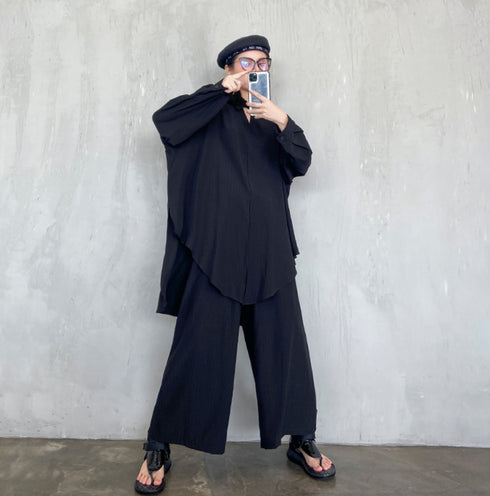 ゆったりシルエットモダンセットアップ /レディース モレビー|モード系ファッションブランド