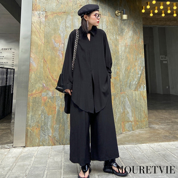 ゆったりシルエットモダンセットアップ /レディース モレビー|モード系ファッションブランド