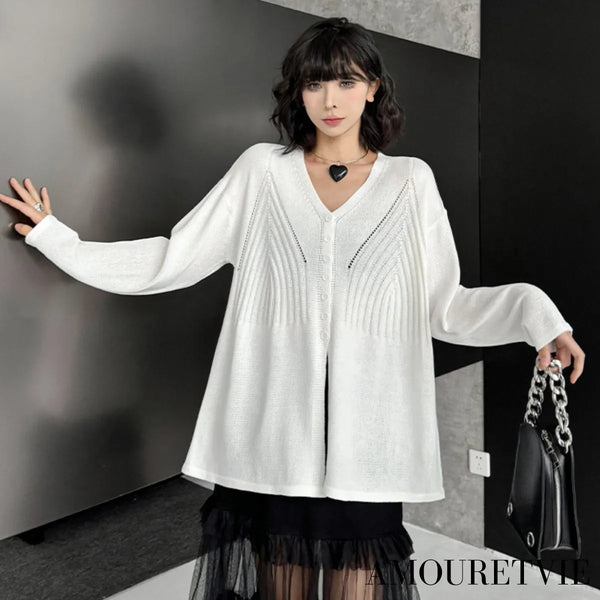 スタイリッシュモダンカーディガン/レディース モレビー|モード系ファッションブランド