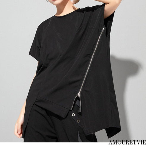 ドロップショルダー半袖Tシャツ/カットソー /レディース モレビー|モード系ファッションブランド