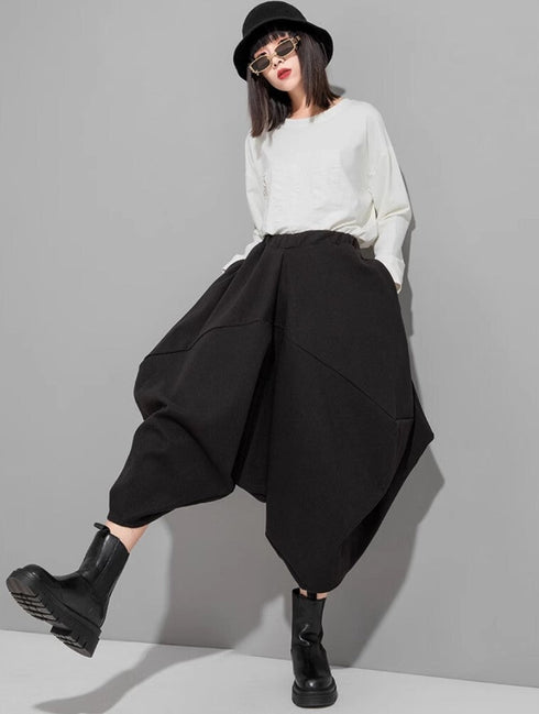 ドレープコクーンパンツ クロップドパンツ /レディース モレビー|モード系ファッションブランド