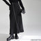 アシンメトリージッパーロングスカート /レディース モレビー|モード系ファッションブランド