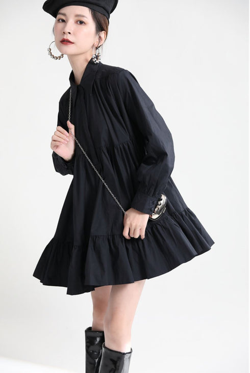 ミディ丈プリーツおしゃれワンピース /レディース モレビー|モード系ファッションブランド