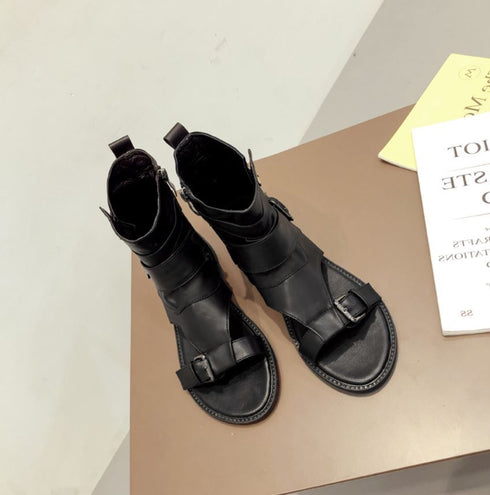 シューズ 靴 ミュール レザーサンダル おしゃれ /レディース モレビー|モード系ファッションブランド