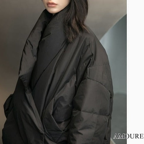 アシンメトリーダウンジャケット/ダウンコート /ユニセックス ・メンズ モレビー|モード系ファッションブランド