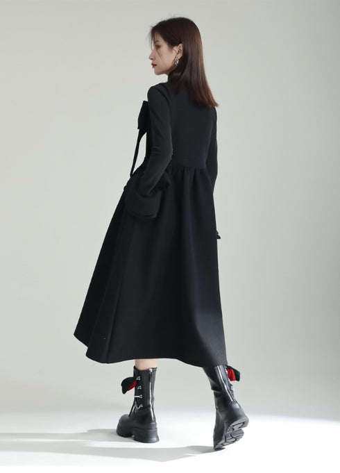 ビッグサイズリボンサロペット Aライン モダン おしゃれ /レディース モレビー|モード系ファッションブランド
