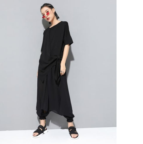 アシンメトリー半袖Tシャツ アシンメトリーカットソー /ユニセックス モレビー|モード系ファッションブランド