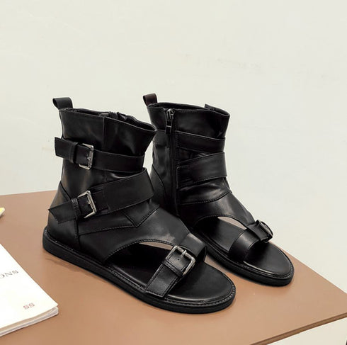 シューズ 靴 ミュール レザーサンダル おしゃれ /レディース モレビー|モード系ファッションブランド