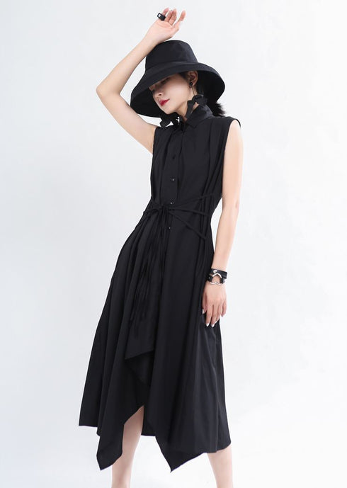 スタイリッシュノースリーブロングワンピース /レディース モレビー|モード系ファッションブランド