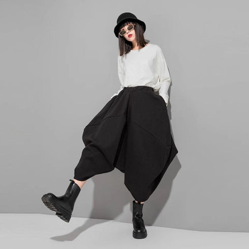 ドレープコクーンパンツ クロップドパンツ /レディース モレビー|モード系ファッションブランド