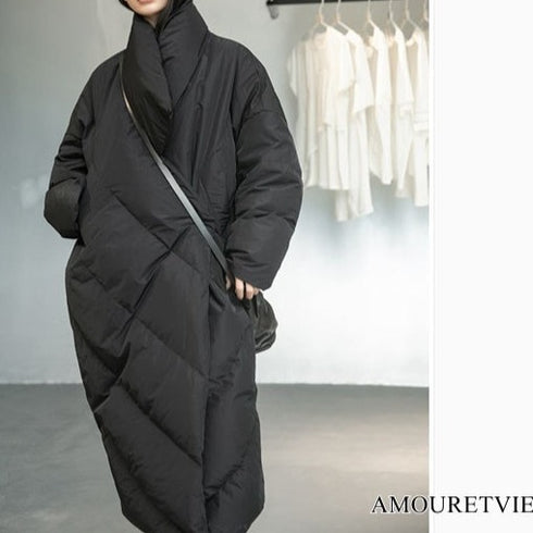 アシンメトリーダウンジャケット/ダウンコート /ユニセックス ・メンズ モレビー|モード系ファッションブランド